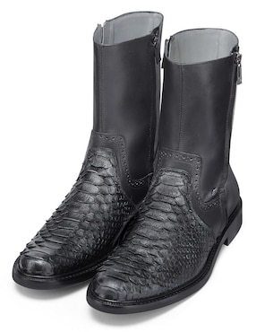 Bota Franco Cuadra de piel para hombre