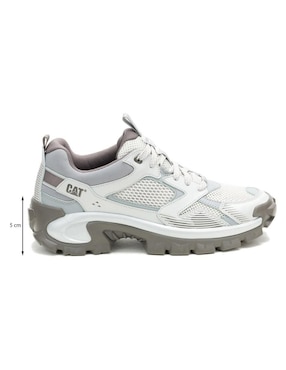 Tenis de piel Caterpillar para hombre