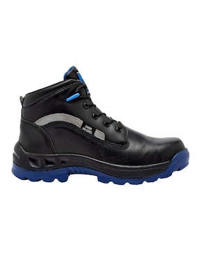 Bota Caribu de cuero y piel