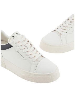 Tenis Armani Exchange lion sneaker para hombre