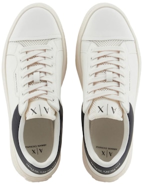 Tenis Armani Exchange lion sneaker para hombre
