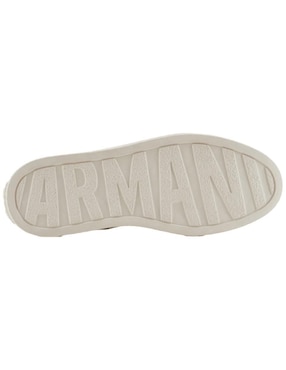 Tenis Armani Exchange lion sneaker para hombre