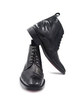 Botín Estilo Dh de piel para hombre