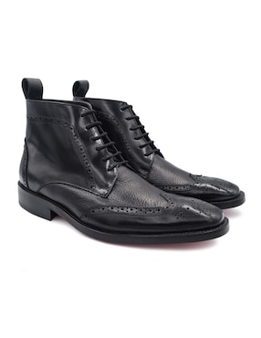 Botín Estilo Dh de piel para hombre