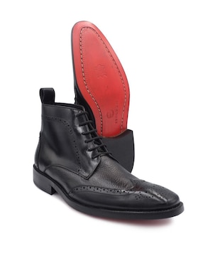 Botín Estilo Dh de piel para hombre