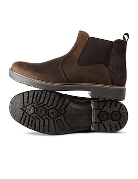Bota Merano de piel para hombre