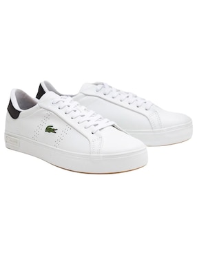 Tenis de piel Lacoste Powercourt para hombre