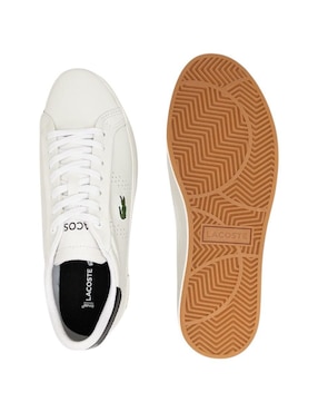 Tenis de piel Lacoste Powercourt para hombre