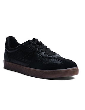 Tenis de piel Black Peppers para hombre