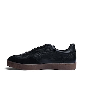 Tenis de piel Black Peppers para hombre