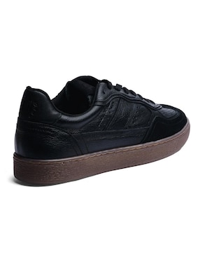 Tenis de piel Black Peppers para hombre