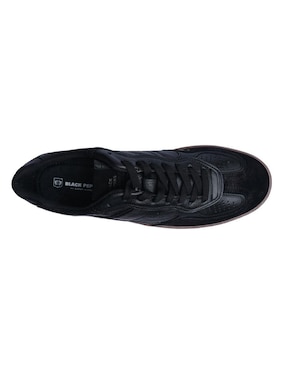 Tenis de piel Black Peppers para hombre