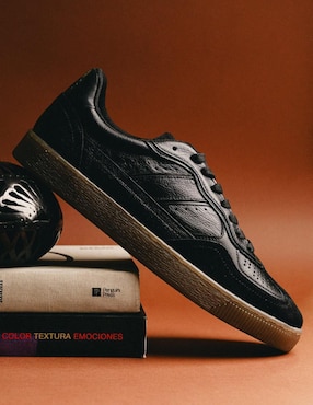 Tenis de piel Black Peppers para hombre