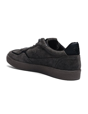 Tenis de piel Black Peppers para hombre