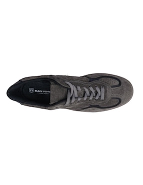 Tenis de piel Black Peppers para hombre