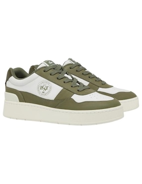 Tenis de piel Lacoste para hombre