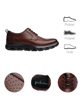 Zapato derby Lob para hombre