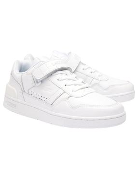 Tenis de piel Lacoste T-Clip para hombre