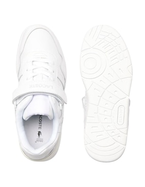 Tenis de piel Lacoste T-Clip para hombre