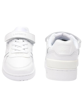 Tenis de piel Lacoste T-Clip para hombre