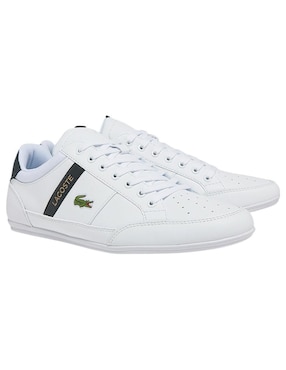 Tenis de piel Lacoste haymon para hombre