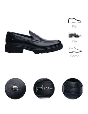 Zapato mocasín Lob OI25 para hombre