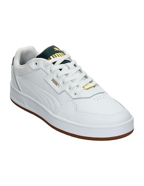 Tenis Puma court classic lux para hombre