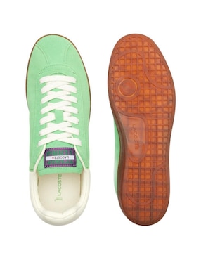 Tenis de piel Lacoste baseshot para hombre