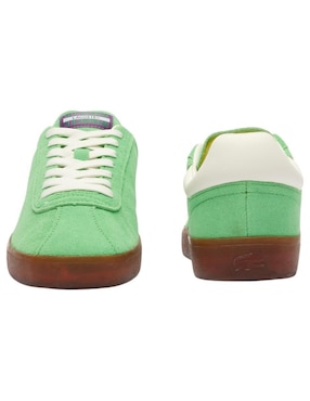 Tenis de piel Lacoste baseshot para hombre