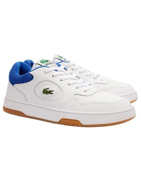 Tenis de piel Lacoste lineset 124 para hombre