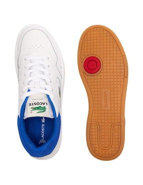 Tenis de piel Lacoste lineset 124 para hombre