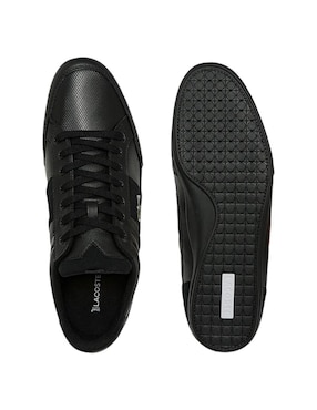 Tenis de piel Lacoste chaymon para hombre