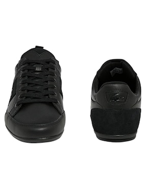 Tenis de piel Lacoste chaymon para hombre