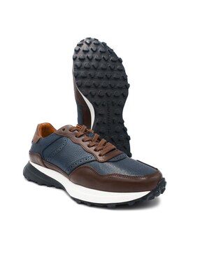 Tenis de piel Estilo DH para hombre