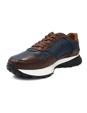 Tenis de piel Estilo DH para hombre