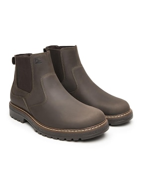 Botín Flexi de piel para hombre