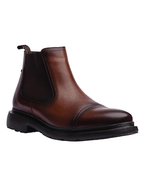 Botín Lob de piel para hombre