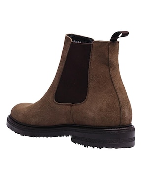 Botín Lob de piel para hombre