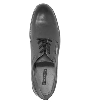 Tenis de piel Perry Ellis Zapato Oxford Derby Negro para hombre
