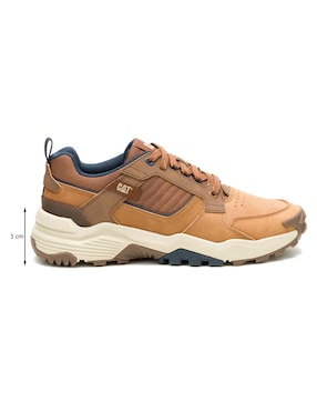 Tenis de piel Caterpillar para hombre