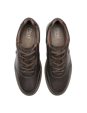 Tenis de piel Flexi para hombre