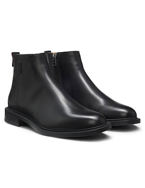 Bota Hugo de piel para hombre