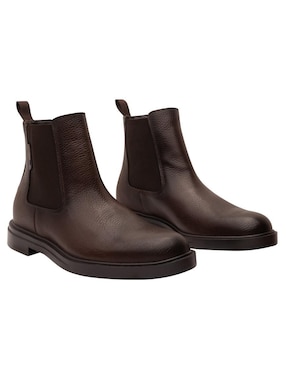 Botín Dorothy Gaynor de piel para hombre