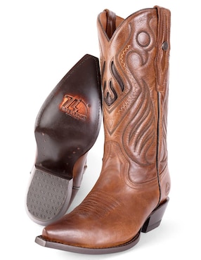 Bota Siete Leguas Vaquera de piel para hombre