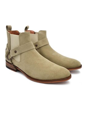 Botín Estilo Dh de piel para hombre