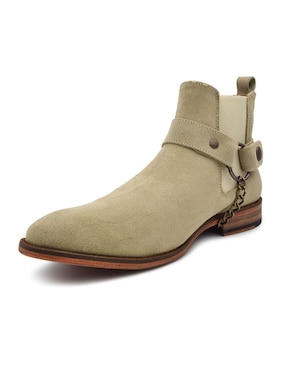 Botín Estilo Dh de piel para hombre
