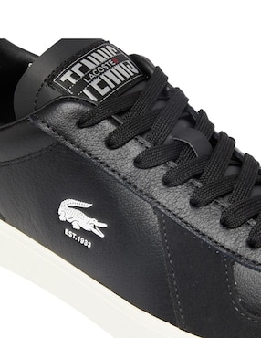 Tenis de piel Lacoste Baseshot Pro 125 para hombre