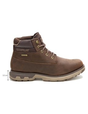 Bota Caterpillar de piel para hombre