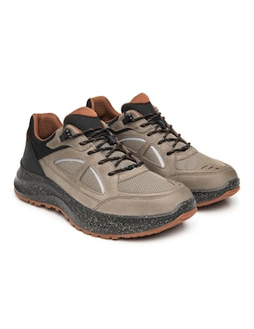Tenis de piel Flexi para hombre