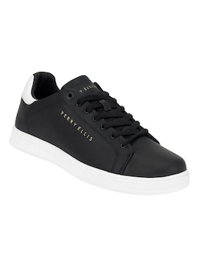 Tenis de piel Perry Ellis para hombre